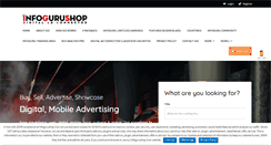 Desktop Screenshot of infogurushop.com